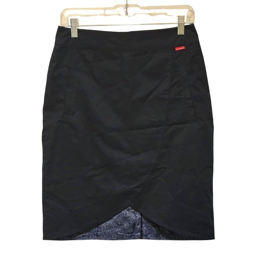 Jack Murphy Navy Blue Gabby Skirt Size 6 NWT